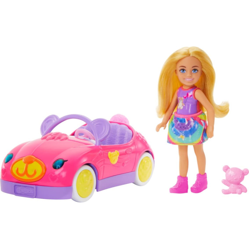 Barbie Club Chelsea&trade; & Teddy Car
