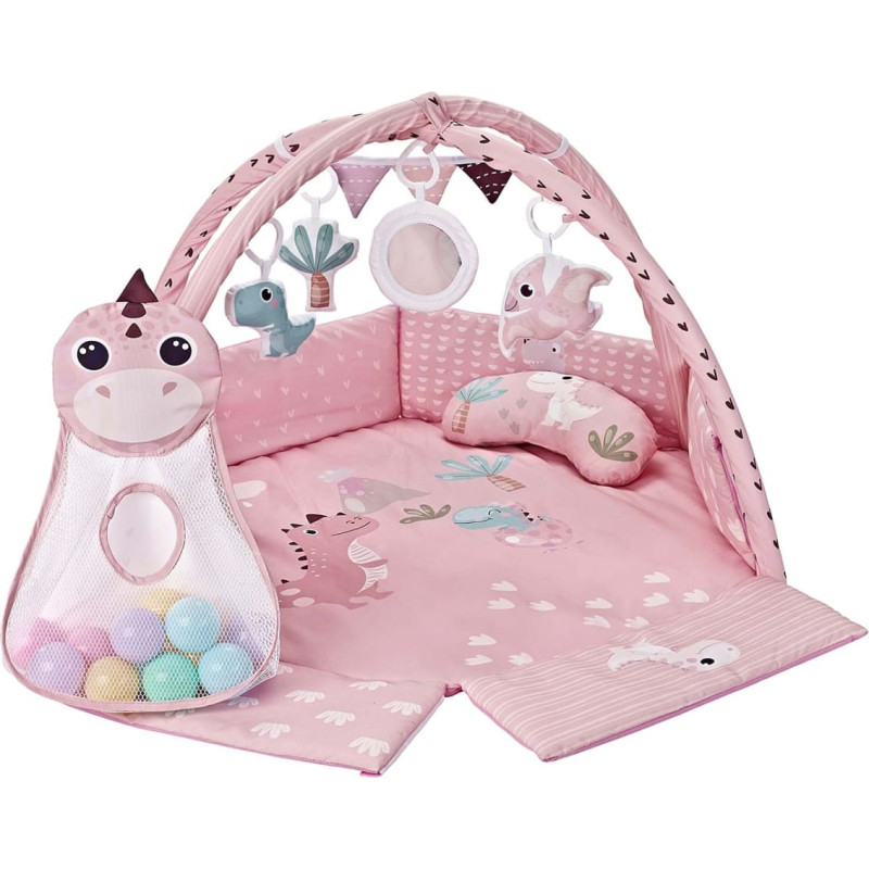 Tinymini CC9881 lavinamasis kilimėlis Dino Pink