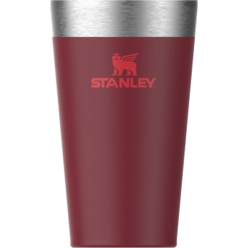 Stanley Termoglāze The Stacking Tumbler 0,47L tum&scaron;i sarkana