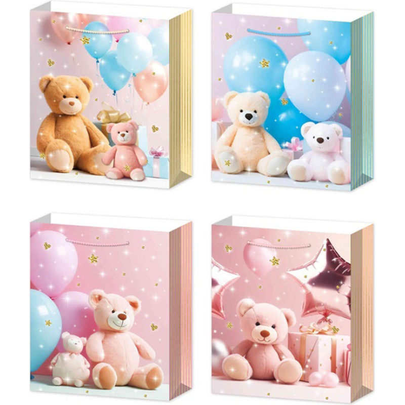 TORBA NA PREZENTY BROKATOWE MISIE M