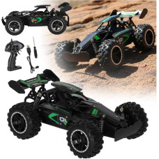 Tālvadības pults vadāma ātrgaitas kaskadieru automašīna 18km/h 2.4GHz