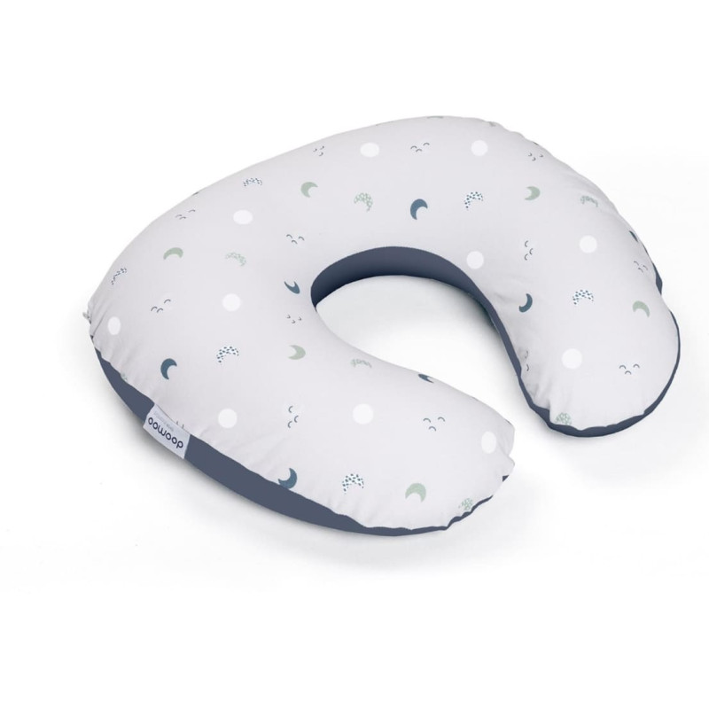 Doomoo Softy žindymo pagalvė Blue Grey Moon