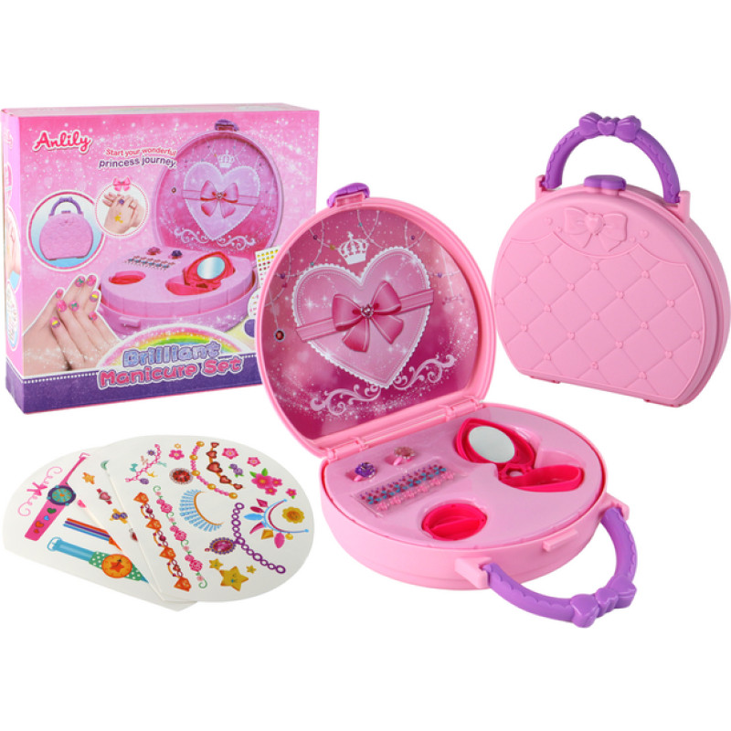 Skaistumkopšanas komplekta čemodāns ar aksesuāriem 54978