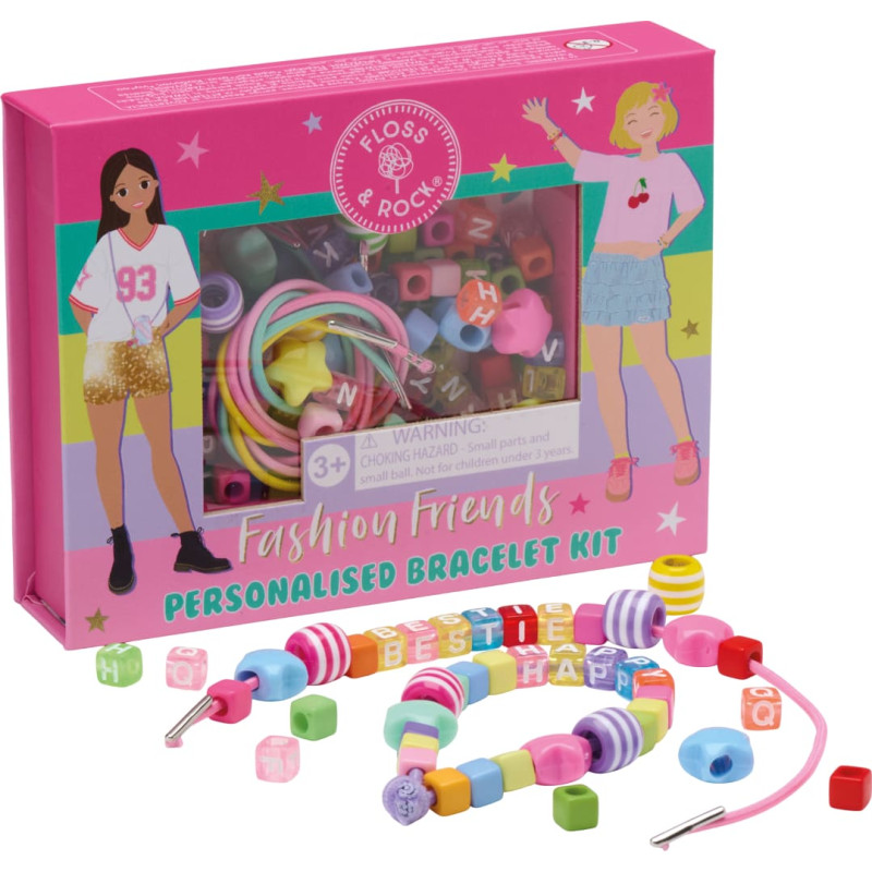 Floss & Rock Apyrankių vėrimo rinkinys, Draugės