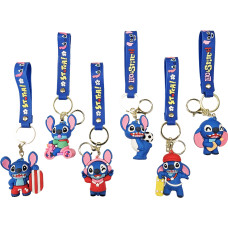 BRELOK GUMOWY STITCH MIX WZORÓW