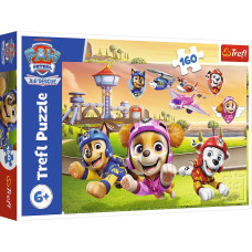 Trefl 15432 Puzzle 160 Paw Patrol Psy g&oacute;rą