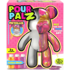 Pour Palz DIY dažomas me&scaron;kiukas &ndash; Auksinis &scaron;vytėjimas