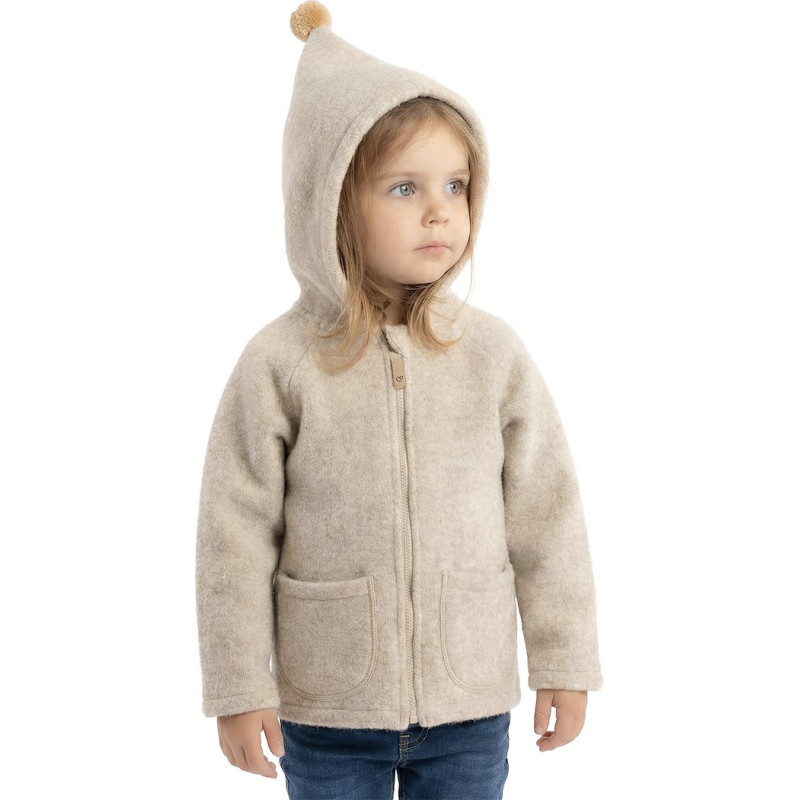 Kurteczka dziecięca wełniana Meri Sierra 110/116 beige