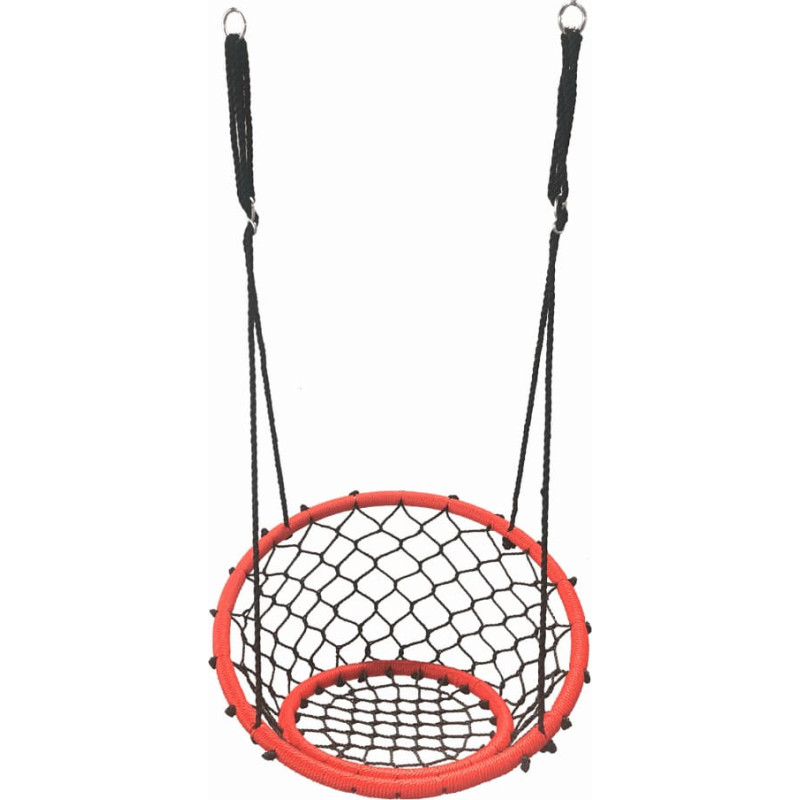 Šūpoles “Stārķa Ligzda” 74 cm, sarkanas