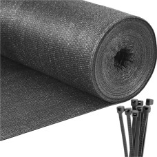 Springos Pavėsinimo tinklas &scaron;viesiai antracito 185 GSM 1.7 x 10 m SN0068