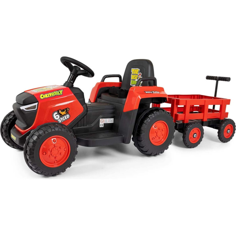Milly Mally 6834 Pojazd na akumulator Rolly Red