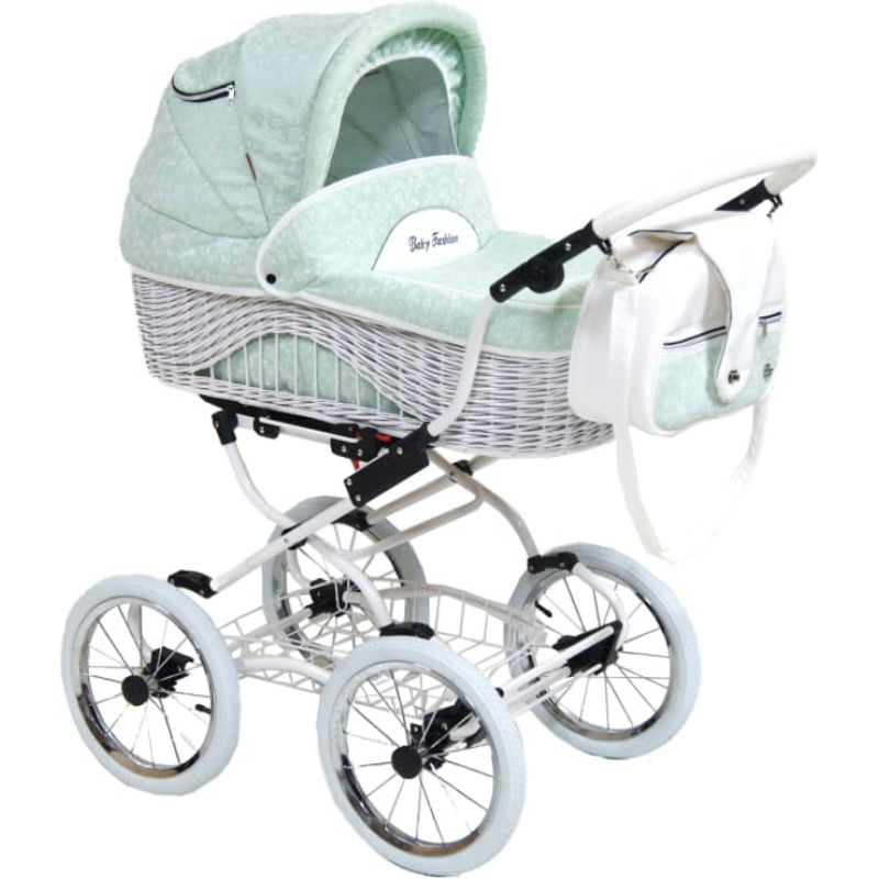 Baby Fashion SCARLETT Universal stroller 2in1, BW-4 Green