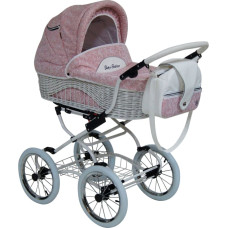Baby Fashion SCARLETT Universal stroller 3in1, BW-5 Pink