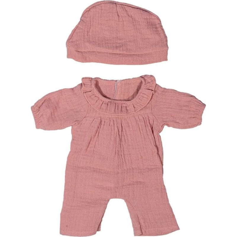 Miniland PYJAMAS HAT PINK 38CM