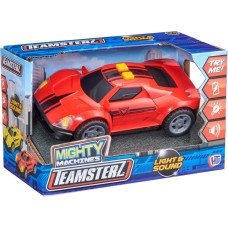 Teamsterz MIGHTY MACHINES Superautomobilis su &scaron;viesomis ir garsais, 12,5 cm