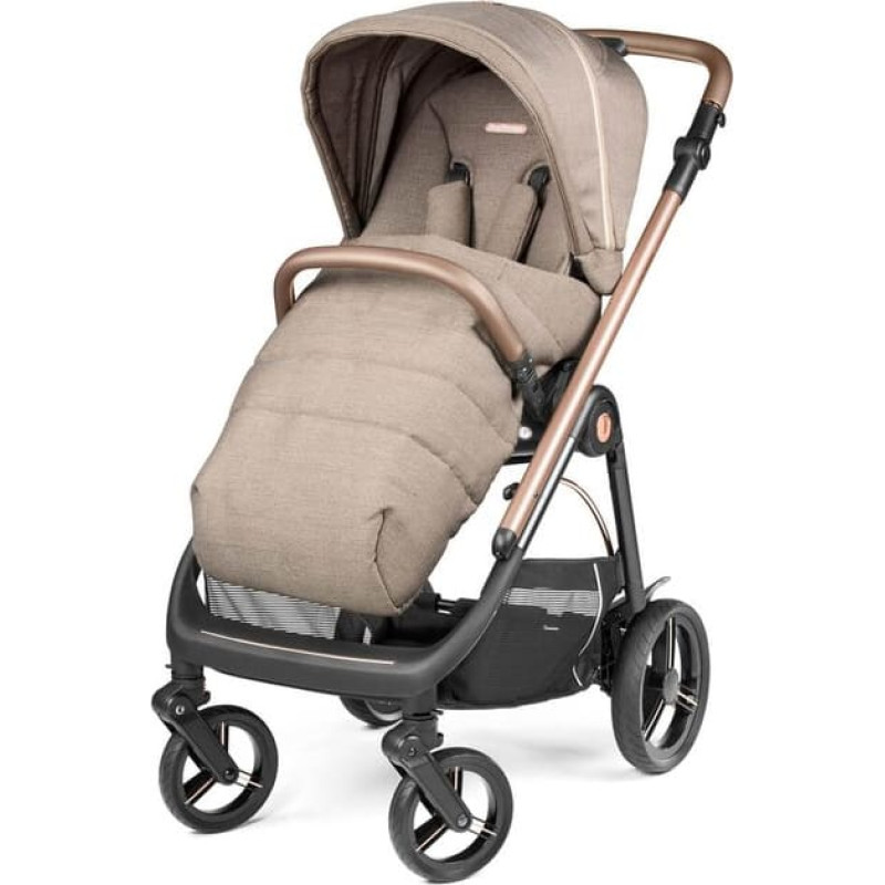 Peg-Perego Veloce MON AMOUR Apverčiamas vežimėlis su kojų užklotu