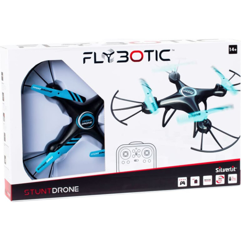 Flybotic Radijo bangomis valdomas  dronas &bdquo;STUNT&ldquo;