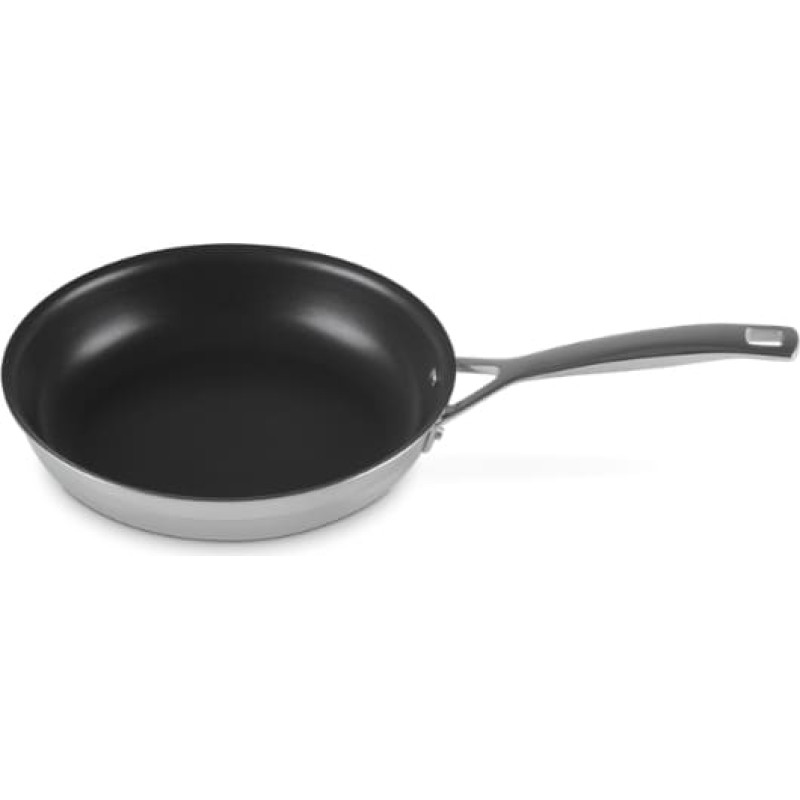 Le Creuset 3 slāņu nerūsējo&scaron;ā tērauda panna ar nepiedego&scaron;o pārklājumu &Oslash;24cm