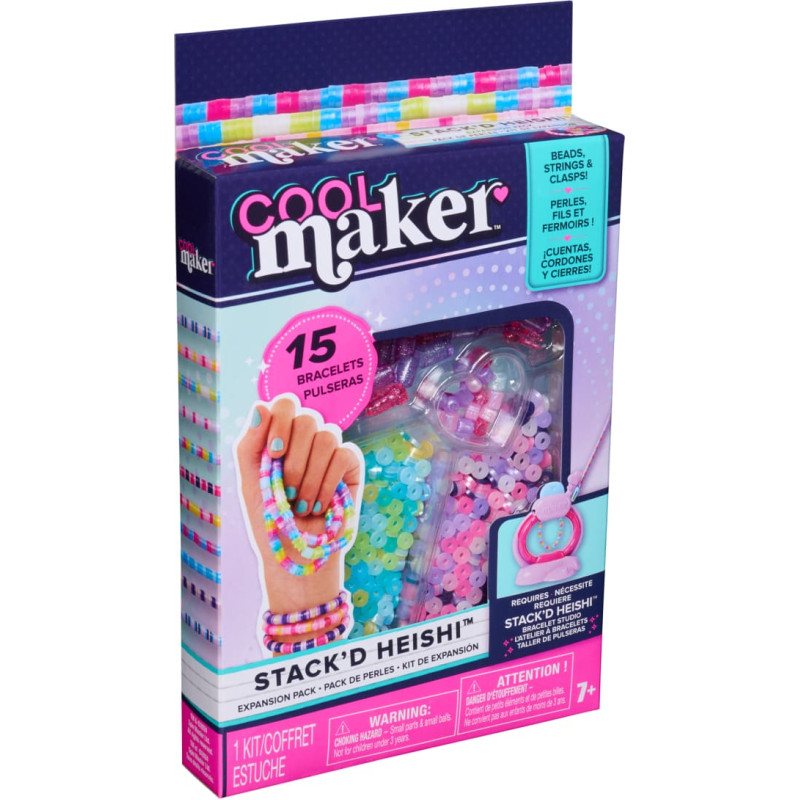 Cool MAKER Heishi apyrankių studijos papildymo rinkinys