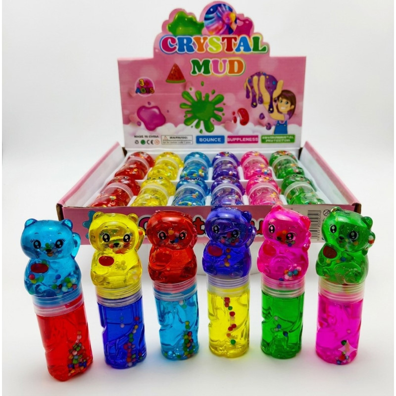 MASA MAGICZNA SLIME DWUKOLOROWY KOTEK