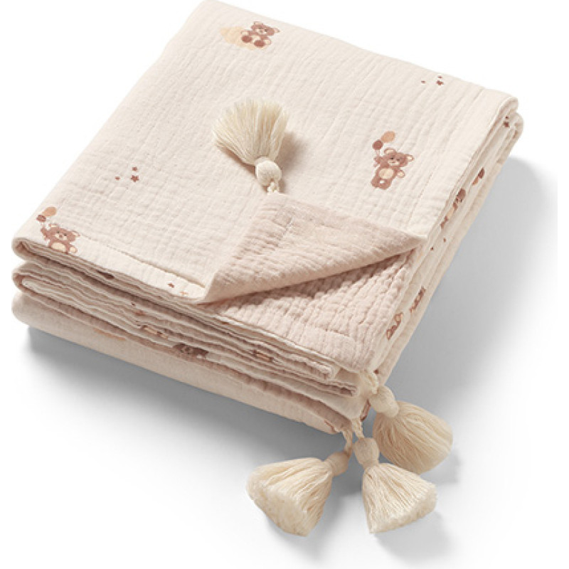 Babyono muslin blanket cream 1566/02