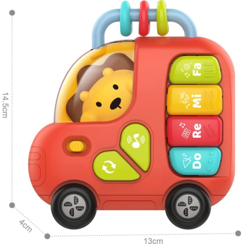 Woopie BABY 59400 Pianinko interaktywne samoch&oacute;d