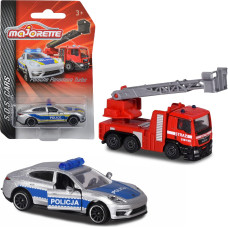 AUTO MAJORETTE POLICJA STRAŻ 1:64
