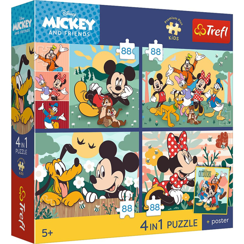 DISNEY PRZYJACIELE PREMIUM *4x88*