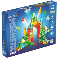 Geomag Magnetinis konstruktorius - Deimantinės plytelės (100 vnt.)