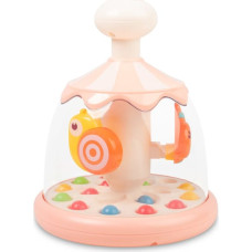 Toyz EDUCATIONAL TOY - SPINNING TOP ANIMALS PINK