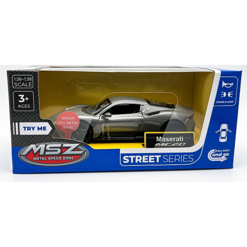 MSZ Automobilio modelis Maserati MC20, skalė 1:33
