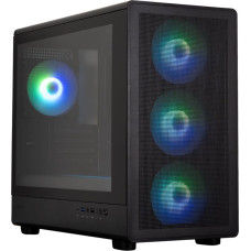 Zalman M5,  mATX Mini Tower PC Case, 120mm ARGB x 4, Black