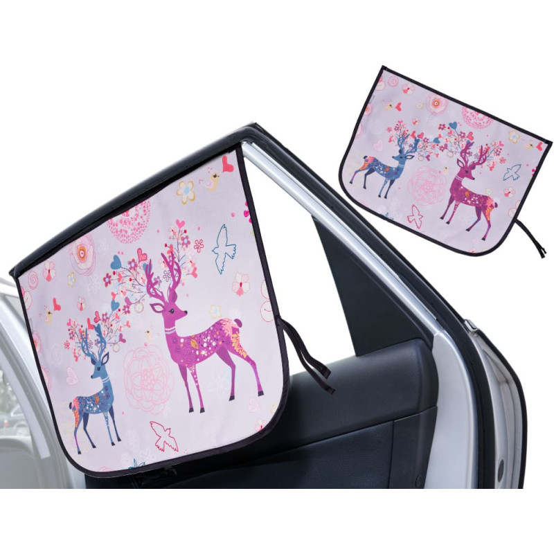 Magnētiskais aizkars automašīnas loga pārsegs briežu