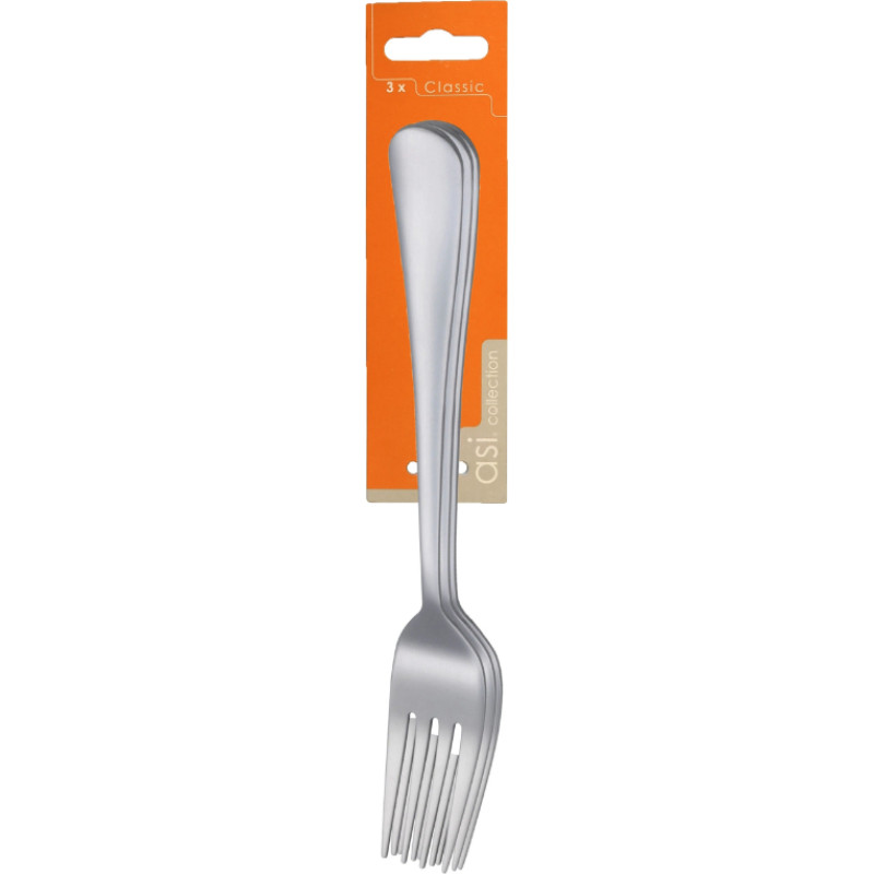 Asi Collection šakutės, 3 vnt., Classic, 1,7 mm