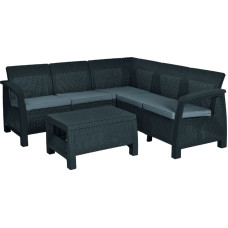 Keter Dārza mēbeļu komplekts Bahamas Relax Set pelēks