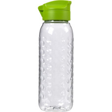 Curver Pudele Dots Bottle 0,45L caurspīdīga/zaļa