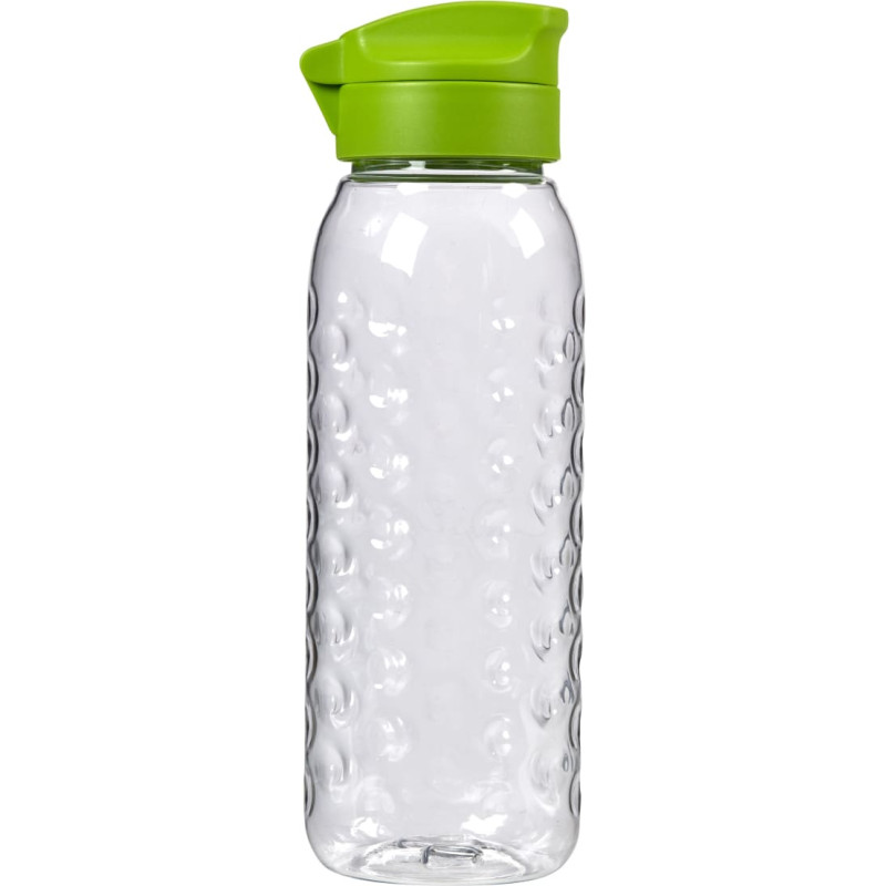 Curver Pudele Dots Bottle 0,45L caurspīdīga/zaļa