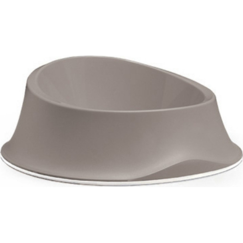 Stefanplast Barības bļoda Chic 0,65L 22x22x8,6cm gaiši pelēka