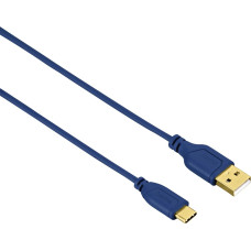 Hama 00135785 Flexi-Slim USB-C Cable 0.75m Blue