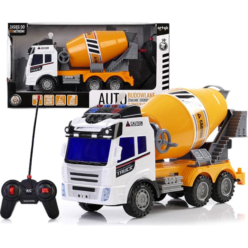 Artyk 131240 Auto budowlane zdalnie sterowane Betoniarka TOYS FOR BOYS