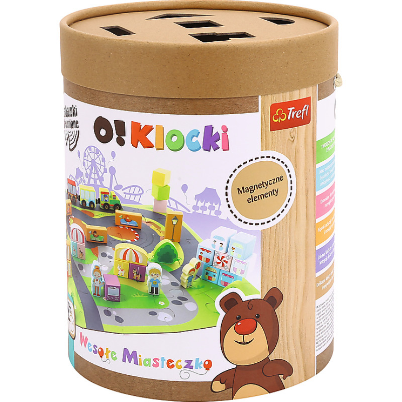 Trefl 61524 O!Klocki Wesołe Miasteczko