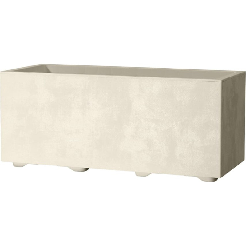 Puķu pods “Blanka” ar ūdens tvertni, 59 cm