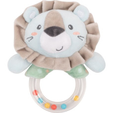 Plush rattle toy Jungle King