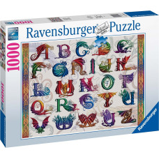 Ravensburger puzzle Dragon Alphabet 1000p 16814