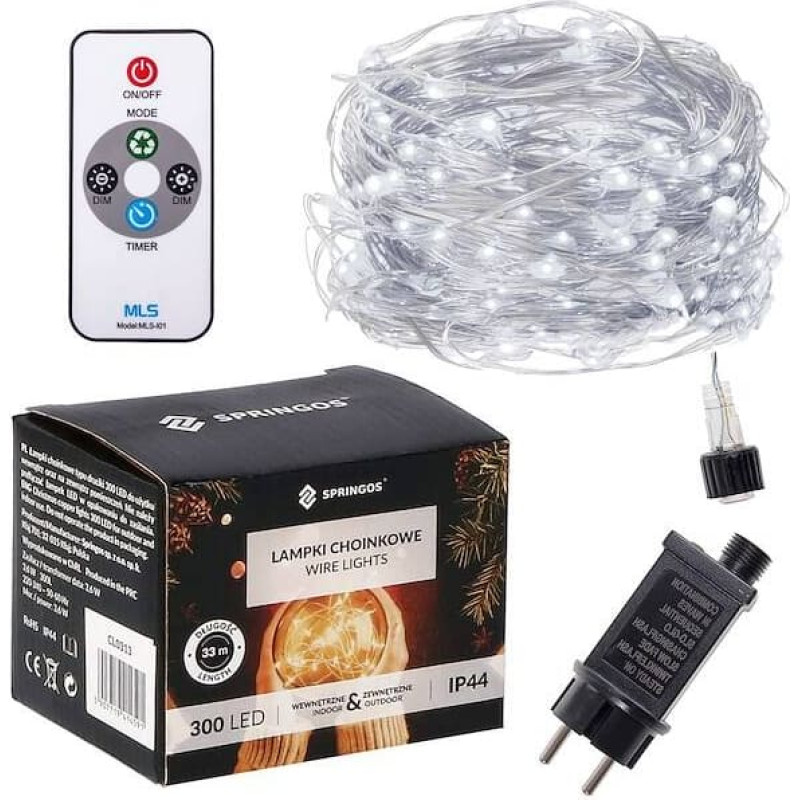 Springos Kalėdinės lemputės Springos CL0313 300 Led 30m