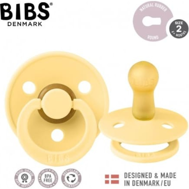 Bibs 200310 Smoczek uspokajający PALE BUTTER M