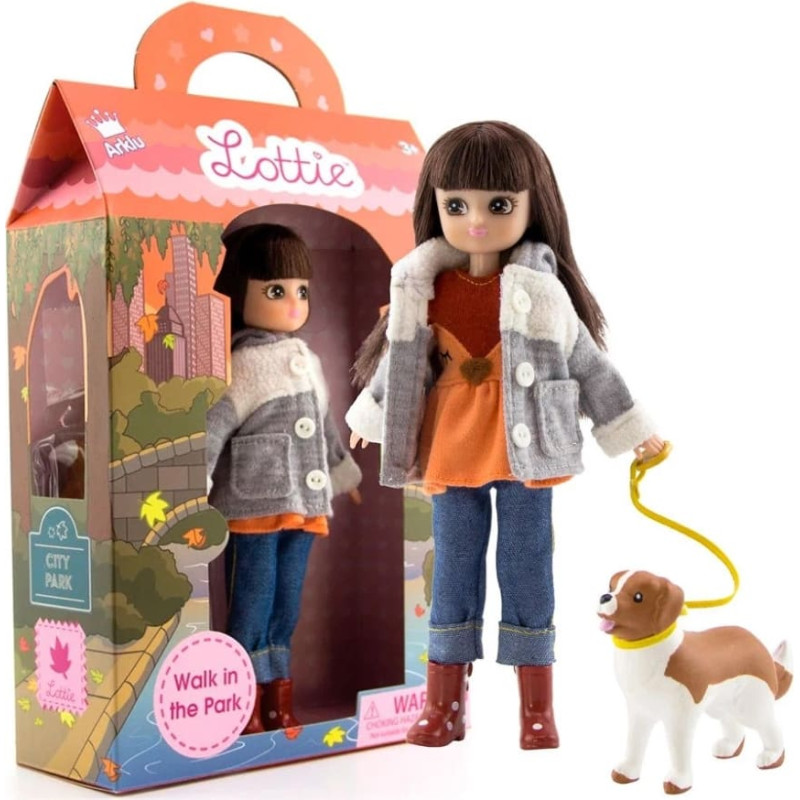 Lottie lėlė Pasivaikščiojimas parke