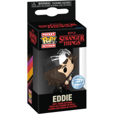 Funko POP! Raktų pakabutis: Stranger Things - Eddie, 10 cm