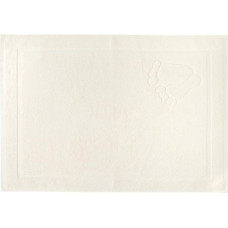 BATH MAT FOOTPRINTS 50X70 TERRY COTTON.650 G. CREAM