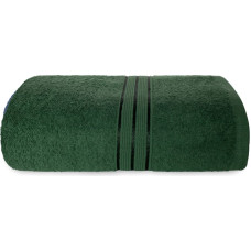 TOWEL RONDO 70X140 TERRY BOTTLE GREEN 500G. COTTON.